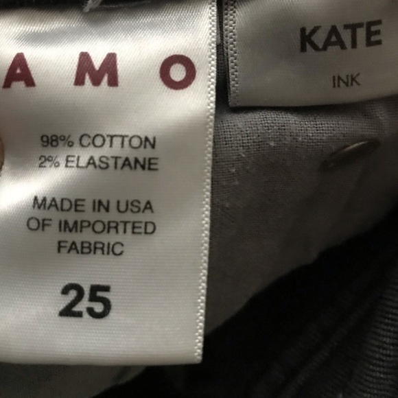 Amo KATE jeans in INK size 25” - Picture 8 of 8